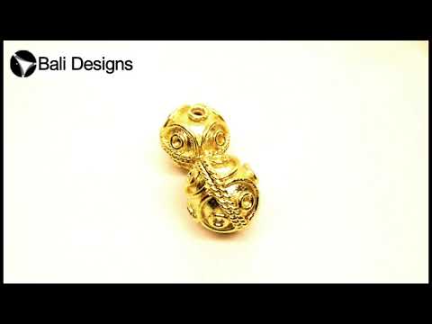 Wholesale 18K gold overlay over copper round filigree beads handcrafted in India