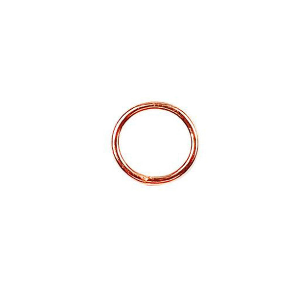 JCRG-100-9MM Rose Gold Overlay Close Jump Ring Beads Bali Designs Inc 