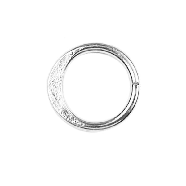 JCSF-108-12MM Silver Overlay Closed Jump Ring Beads Bali Designs Inc 