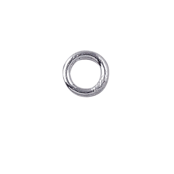 JCSS-100-8MM Sterling Silver Closed Jump Ring Beads Bali Designs Inc 