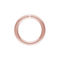JORG-100-4MM Rose Gold Overlay Open Jump Ring Beads Bali Designs Inc 