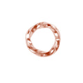 JORG-107-7MM Rose Gold Overlay Twisted Open Jump Ring Beads Bali Designs Inc 