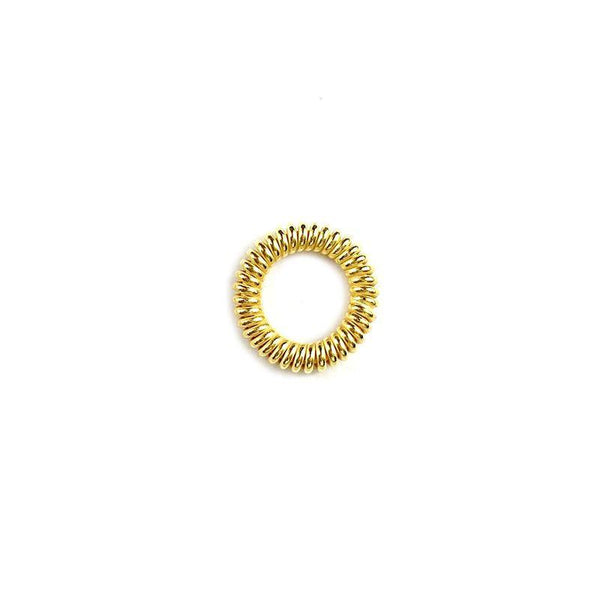 RG-111-10MM 18K Gold Overlay Ring Findings Beads Bali Designs Inc 