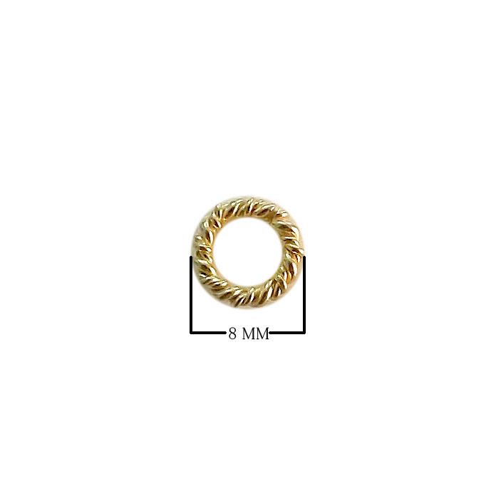 18K Gold Overlay Over Copper textured ring finding handcrafted jewelry component wholesale India