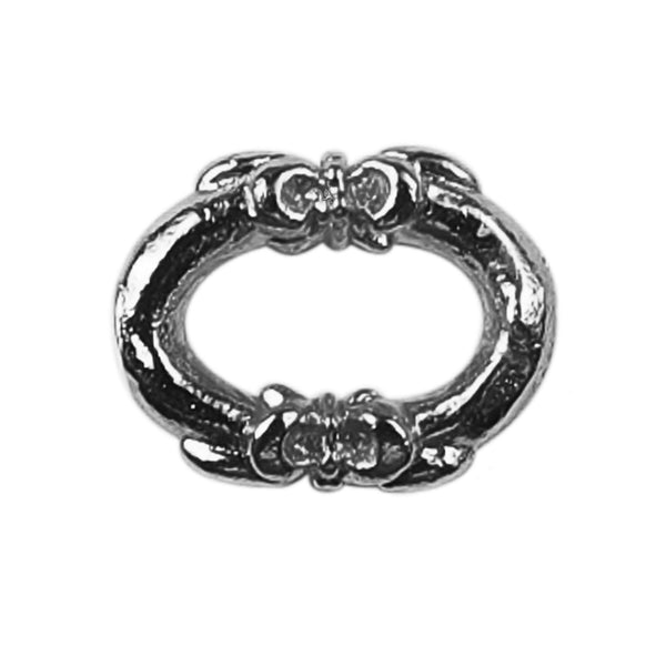 RR-121 Black Rhodium Overlay Ring Findings Beads Bali Designs Inc 