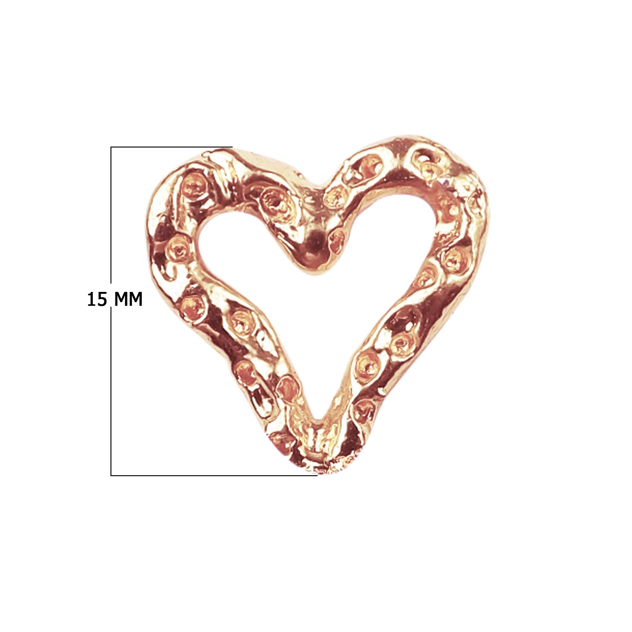 RRG-118 Rose Gold Overlay Ring Findings Beads Bali Designs Inc 