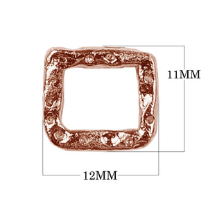 RRG-119 Rose Gold Overlay Ring Findings Beads Bali Designs Inc 