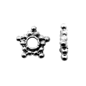 SBR-109 Black Rhodium Overlay Spacer Beads Bali Designs Inc 
