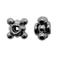 SBR-115-9MM Black Rhodium Overlay Spacer Beads Bali Designs Inc 