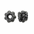 SBR-118 Black Rhodium Overlay Spacers Beads Bali Designs Inc 
