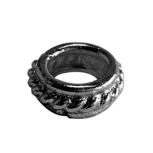 SBR-121 Black Rhodium Overlay Spacers Beads Bali Designs Inc 