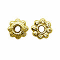 SG-138-7MM 18K Gold Overlay Spacer Beads Bali Designs Inc 