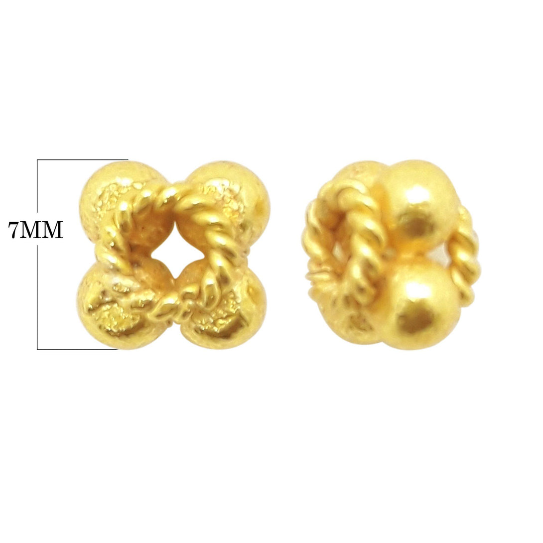 SG-144 18K Gold Overlay Spacer Beads Bali Designs Inc 