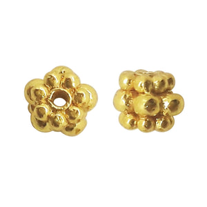 SG-154 18K Gold Overlay Spacers Beads Bali Designs Inc 