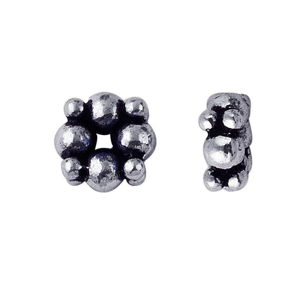SSF-111 Silver Overlay Spacers Beads Bali Designs Inc 