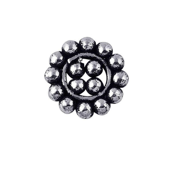 SSF-123 Silver Overlay Spacers Beads Bali Designs Inc 