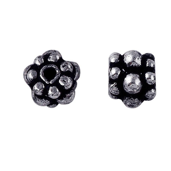 SSF-154 Silver Overlay Spacers Beads Bali Designs Inc 