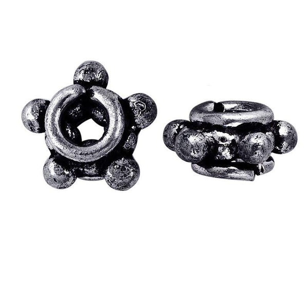 SSF-213 Silver Overlay Spacers Beads Bali Designs Inc 