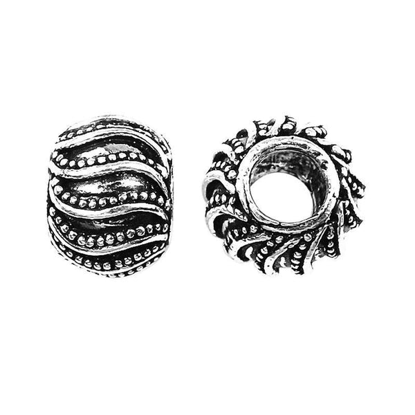 SSF-332 Silver Overlay Spacers Beads Bali Designs Inc 
