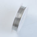 Handcrafted silver overlay over copper 20 gauge jewelry wire spool with polished finish made in India