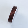 WC-101-28G Coffee Color Wire 28 Gauge Beads Bali Designs Inc 