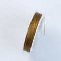 WGD-101-25G Golden Color Wire 25 Gauge Beads Bali Designs Inc 