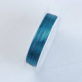 WPB-101-28G Peacock Blue Color Wire 28 Gauge Beads Bali Designs Inc 