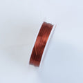 WRB-101-28G Red Brown Color Wire 28 Gauge Beads Bali Designs Inc 