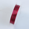Red silver overlay copper wire spool for bulk jewelry making supply India