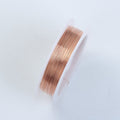 WRG-101-28G Rose Gold Color Wire 28 Gauge Beads Bali Designs Inc 