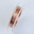 WRG1-101-28G Rose Gold Color Wire 28 Gauge Beads Bali Designs Inc 